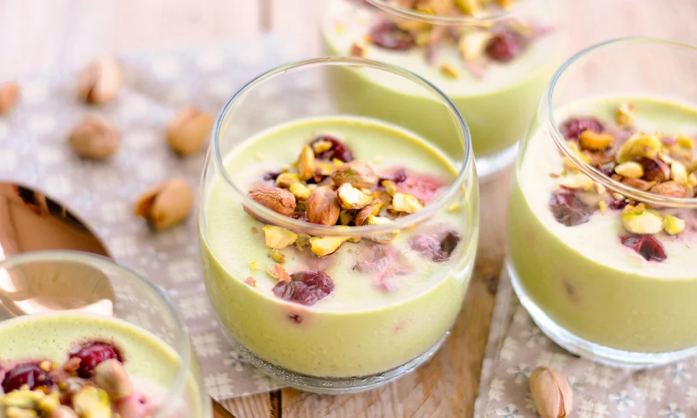Panna Cotta de Pistache: Uma Doce Tentação Siciliana